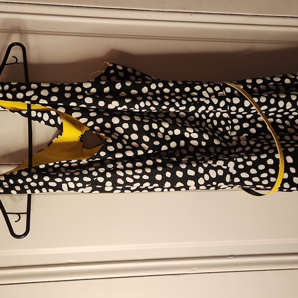 Black & White Polka Dot Dress - Picture 3 of 4